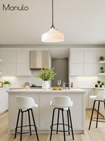 Load image into Gallery viewer, Hanton Nordic Metal Henry Pendant Light - Minimalist Glass And Metal Shade