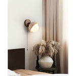 Bild in Gallery-Viewer laden, Moderne Travertin-Wandlampe – Minimalistische Stein-Wandleuchte für Schlafzimmer, Wohnzimmer, Flur