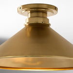 Cargar imagen en el visor de la Galería, Aurenza Modern Industrial Flush Mount: Elegante lámpara de techo para interiores residenciales