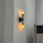 Charger l'image dans la visionneuse de galerie, Lampe murale linéaire moderne – Applique LED minimaliste pour chambre, salon, couloir