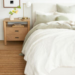 Bild in Gallery-Viewer laden, Brina Contemporary Tischlampe - Glas Schreibtischlampe mit USB-Ladeanschluss