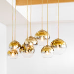 Load image into Gallery viewer, Selvion Contemporary Style Sculptural 7-Light chandelier – Perfect for Entryway or Office