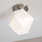 Cargar imagen en el visor de la Galería, Lámpara de techo de cristal Talvior Geometry - Estilo de montaje empotrado de cristal facetado