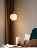 Load image into Gallery viewer, Modern Minimalist Alabaster Pendant Light