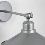 Load image into Gallery viewer, Galvanized Dome Industrial Wall Sconce