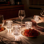 Load image into Gallery viewer, Crystal Diamond Table Lamp (built-in battery)