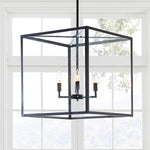 Load image into Gallery viewer, Ferrix Glass Outdoor Pendant Light - Industrial Front Porch Lighting