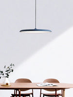Load image into Gallery viewer, Macaron Pendant Light – Slim Metal Saucer Fixture