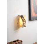Load image into Gallery viewer, Square Marble Wall Lamp
