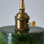 Load image into Gallery viewer, Green Jade 3-Light Cluster Pendant Light