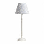 Load image into Gallery viewer, Blue bird fabric shade French country metal table lamp