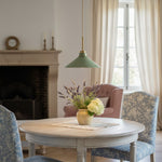 Cargar imagen en el visor de la Galería, Lámpara colgante cónica Aurenza de estilo rústico moderno: iluminación regulable para cocina y entrada.