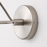 Load image into Gallery viewer, Bauhaus Brushed Nickel Adjustable Wall Spotlight