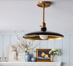 Load image into Gallery viewer, Forvara Farmhouse Metal Pendant Light – Metal Rod Light For Any Space