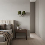 Load image into Gallery viewer, Luvora Fabric Shade Wall Sconce with Drum Shade - Classic Pleated Sconce Light