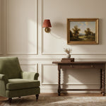 Load image into Gallery viewer, Luvora Fabric Shade Wall Sconce with Drum Shade - Classic Pleated Sconce Light