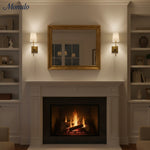 Load image into Gallery viewer, Rowan Elegant White-Linen Shade Wall Lamp – Retro Metal Wall Light for Bedroom & Hallway