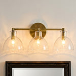 Bild in Gallery-Viewer laden, Glavira Recycelte Glas Wandlampe - Modernes Badezimmer Waschtischlicht