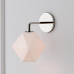 Load image into Gallery viewer, Talvior Faceted Glass Wall Sconce – Modern Style Bathroom or Hallway Accent Light