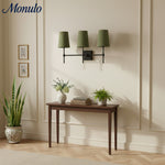 Load image into Gallery viewer, Rowan Elegant White-Linen Shade Wall Lamp – Retro Metal Wall Light for Bedroom & Hallway