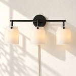 Bild in Gallery-Viewer laden, Hanton Modern Minimalist Nordic Plug-In Wall Sconce for Bathroom and Hallway