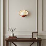 Load image into Gallery viewer, Nautris Shell Wall Lamp - Vintage Resin Lamp for Living Room