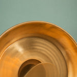 Charger l'image dans la visionneuse de galerie, Brushed brass shade texture close view