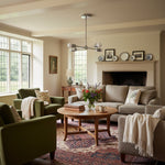 Load image into Gallery viewer, Mobilux Line Mid-Century Gold Sputnik Chandelier – Semi-Flush Geometric Brass Fixture