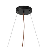 Charger l'image dans la visionneuse de galerie, Lampe suspendue minimaliste Miravelle avec abat-jour en pierre naturelle pour salle à manger