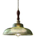 Load image into Gallery viewer, Verdoma Mid Century Modern Textured Glass Hanging Lamp - Vintage Style for Dining Room