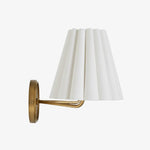 Load image into Gallery viewer, Ruffmeto Textured Pleated Fabric Modern Wall Light for Living Rooms