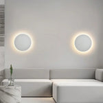 Bild in Gallery-Viewer laden, Moderne nordische runde Aluminium Minimalistische LED-Wandleuchte