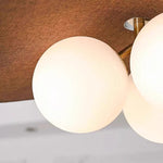 Charger l'image dans la visionneuse de galerie, Suspension Orrise Petal - Métal et bois modernes pour salons et salles à manger