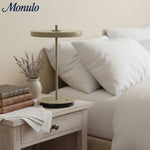 Charger l'image dans la visionneuse de galerie, Lampe de table en métal minimaliste moderne sculpturale Astris pour salon et bureau