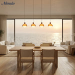 Charger l'image dans la visionneuse de galerie, Lampe suspendue vintage Sunset Afterglow, lampe suspendue décorative d'ambiance pour chambre et coin lecture