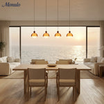 Charger l'image dans la visionneuse de galerie, Lampe suspendue vintage Sunset Afterglow, lampe suspendue décorative d'ambiance pour chambre et coin lecture