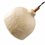 Bild in Gallery-Viewer laden, Side profile of the bell shaped handmade paper pendant light