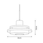 Bild in Gallery-Viewer laden, Maisie Glas Pendelleuchte