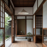 Cargar imagen en el visor de la Galería, Lámpara colgante de lino plisado texturizado Zalen con acabado de tela neutra – Lámpara colgante contemporánea para dormitorio y sala de estar