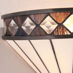 Load image into Gallery viewer, TiffStar Wall Lamp – Vintage Stained Glass for Hallways and Bedrooms