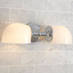 Load image into Gallery viewer, Kalvora Streamlined Metal Wall Sconce — Minimalist Interior Light for Staircases & Reading Corners