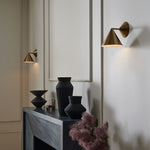 Load image into Gallery viewer, Brivana Cone Wall Sconce - Conical Metal Sconce For Minimalist Style