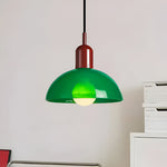 Load image into Gallery viewer, Aurora Nordic Colorful Bowl Pendant Light