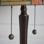 Cargar imagen en el visor de la Galería, Lámpara de mesa con vitral geométrico TF Nevada: ideal para salas de estar y dormitorios