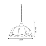 Load image into Gallery viewer, Retro Cream Style Ceramic Pendant Lamp M21