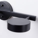 Cargar imagen en el visor de la Galería, Lámpara de Pared para Tocador Gyralume Ajustable con Tres Cabezas - Diseño Redondo Moderno de Metal Contemporáneo para Decoración del Hogar