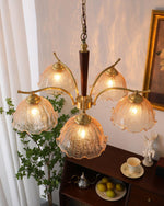 Cargar imagen en el visor de la Galería, Lámpara de araña vintage de Murano