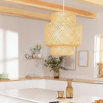 Load image into Gallery viewer, Bamboo Pendant Light