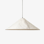 Cargar imagen en el visor de la Galería, Lámpara colgante de lino plisado texturizado Zalen con acabado de tela neutra – Lámpara colgante contemporánea para dormitorio y sala de estar