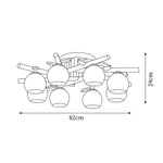Cargar imagen en el visor de la Galería, Lámpara de techo de madera Tinsley